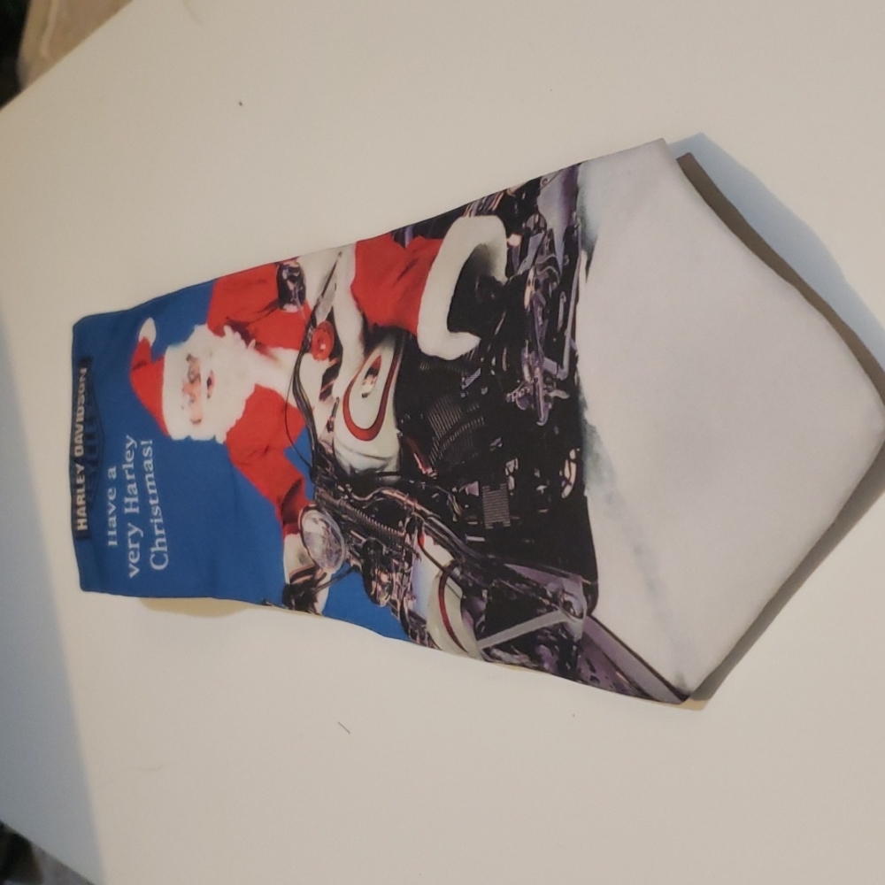 Vintage 1999 Harley Davidson Christmas Tie